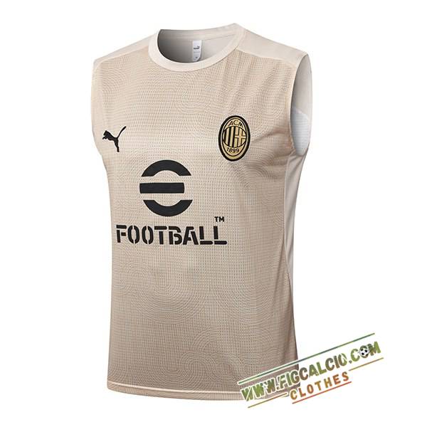 Canotta Allenamento AC Milan Beige 2025/2026