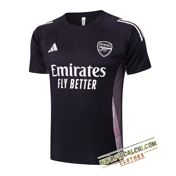 T Shirt Allenamento Arsenal Grigio Scuro 2025/2026
