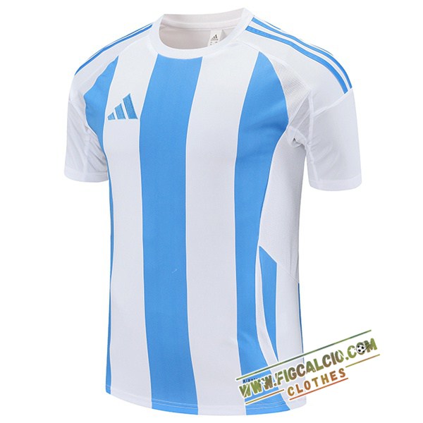 T Shirt Allenamento Adidas Bianco/Blu 2025/2026
