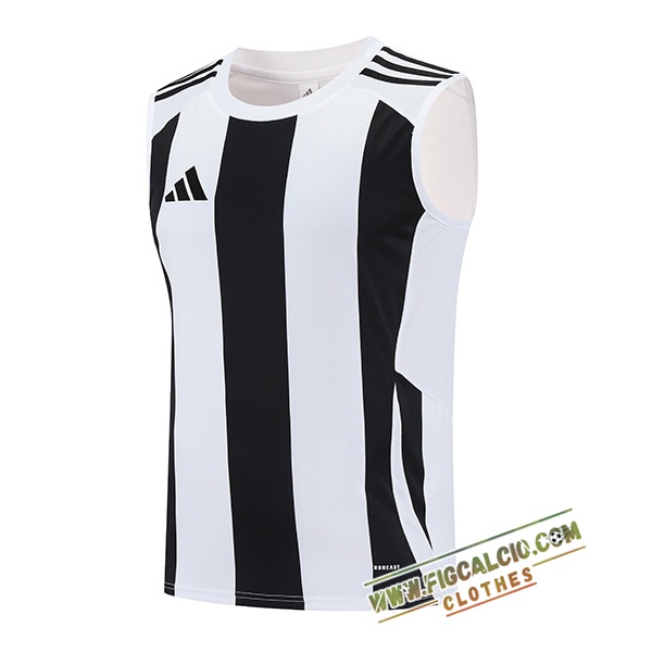 Canotta Allenamento Adidas Bianco/Nero 2025/2026