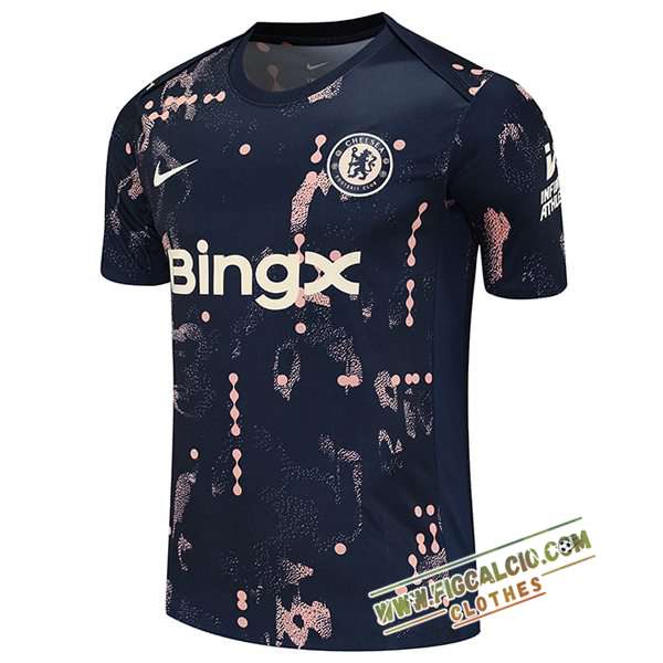 T Shirt Allenamento FC Chelsea Blu Scuro 2025/2026