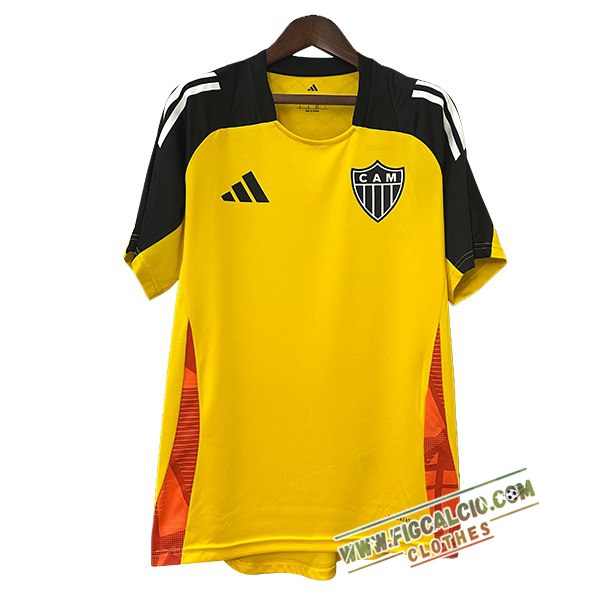 T Shirt Allenamento Atletico Mineiro Giallo/Nero/Arancia 2025/2026