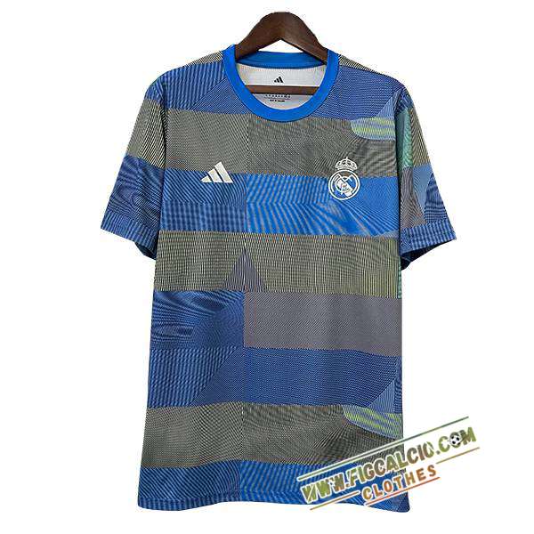 T Shirt Allenamento Real Madrid Blu/Verde 2025/2026