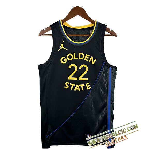 Maglia Golden State Warriors (WIGGINS #22) 2025/26 Nero