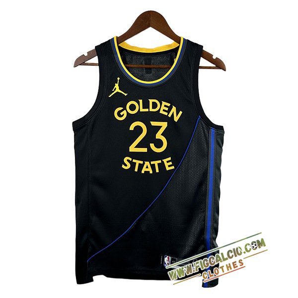 Maglia Golden State Warriors (GREEN #23) 2025/26 Nero