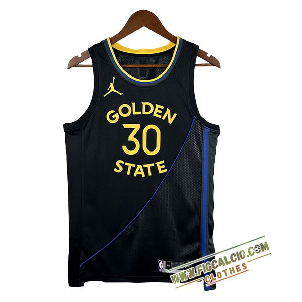 Maglia Golden State Warriors (CURRY III #30) 2025/26 Nero