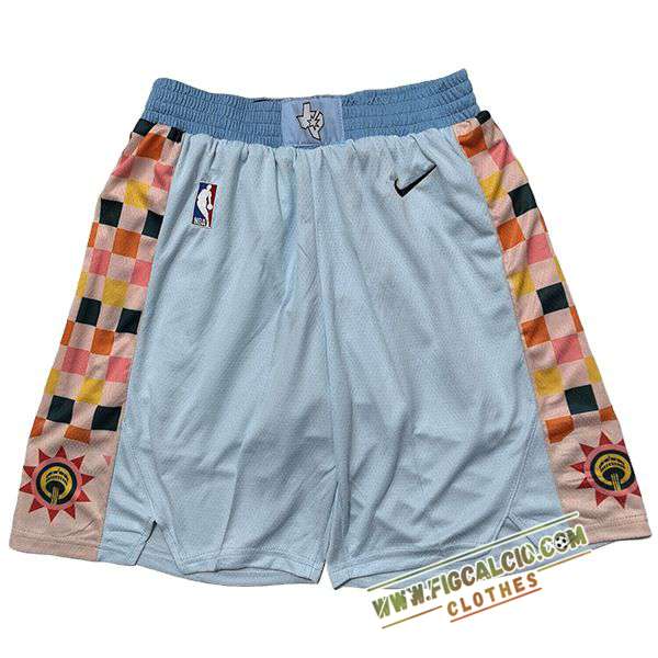 Pantaloncini NBA San Antonio Spurs 2025/26 Blu/Arancia