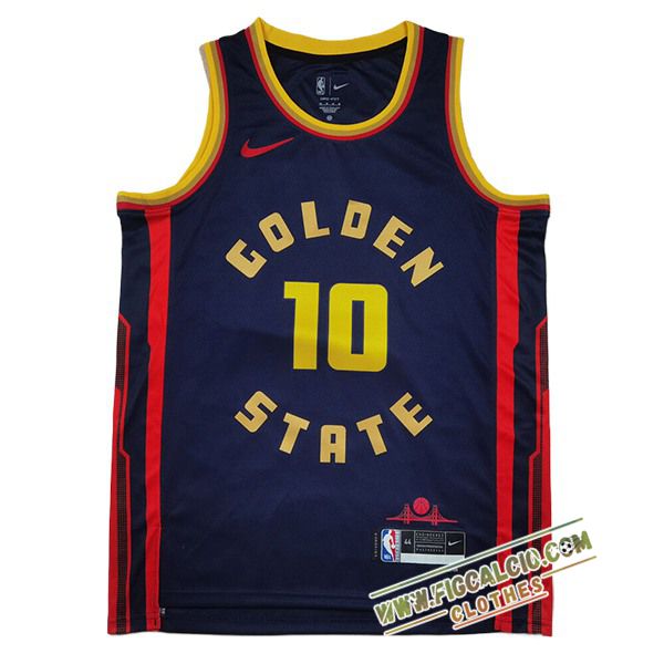 Maglia Golden State Warriors (BUTLER III #10) 2024/25 Blu/Rosso/Giallo