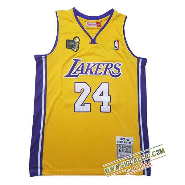Maglia Los Angeles Lakers (BRYANT #24) 2025/26 Giallo/viola