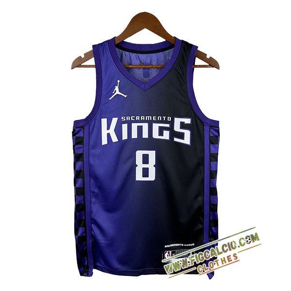 Maglia Sacramento Kings (LAVINE #8) 2025/26 viola/Nero