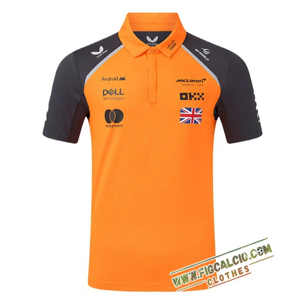 Polo McLaren F1 Team Arancia/Nero 2025