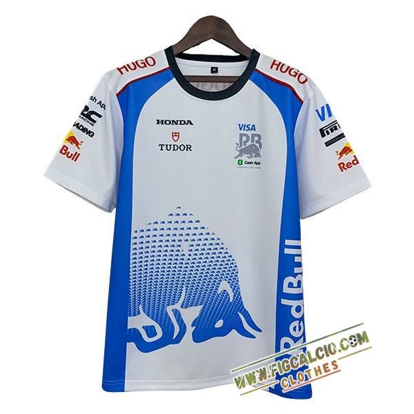 Maglietta RedBull Racing F1 Team Bianco/Blu 2025