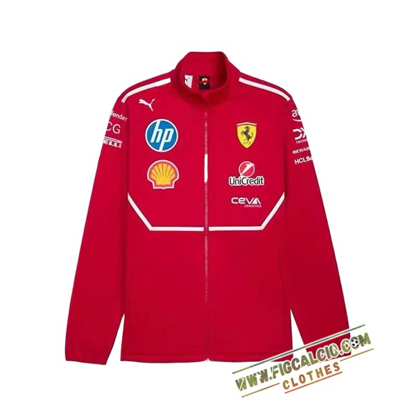 Giacca Scuderia Ferrari F1 Team Rosso 2025