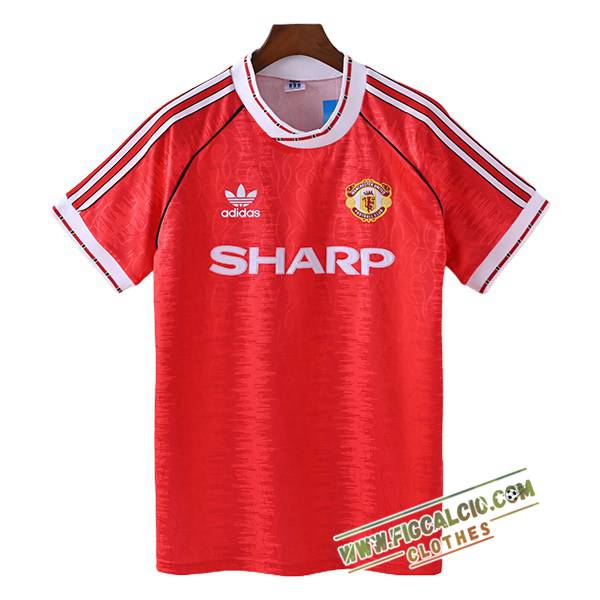 Maglie Calcio Manchester United Retro Prima 1991/1992