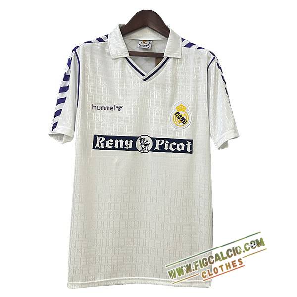 Maglie Calcio Real Madrid Retro Prima 1989/1990