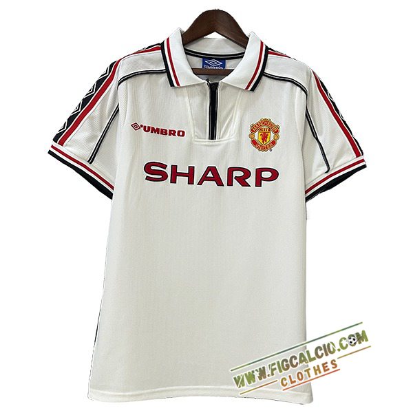 Maglie Calcio Manchester United Retro Commemorative Edition 1998/1999