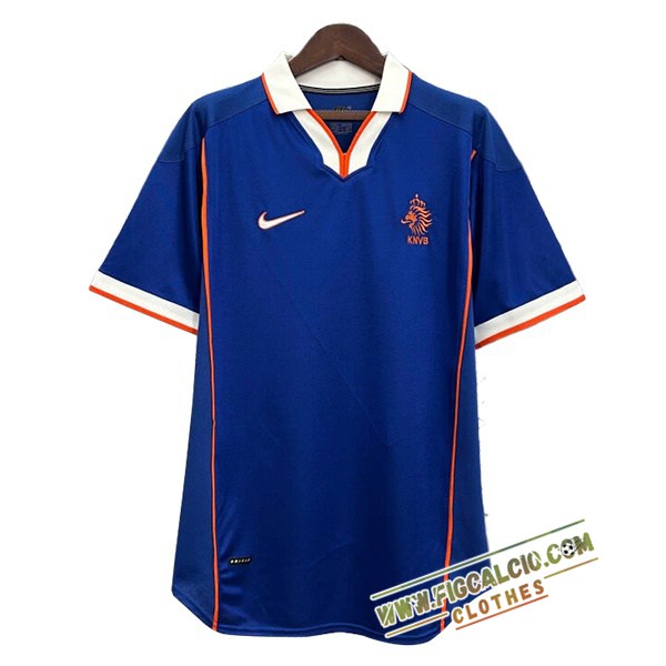 Maglie Calcio Paesi Bassi Retro Seconda 1998