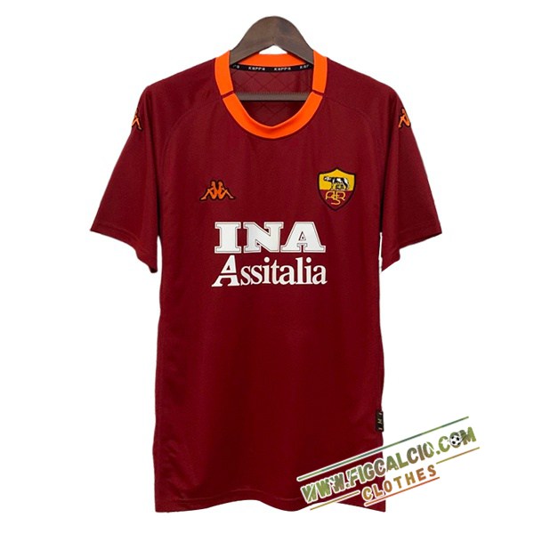 Maglie Calcio AS Roma Retro Prima 2000/2001