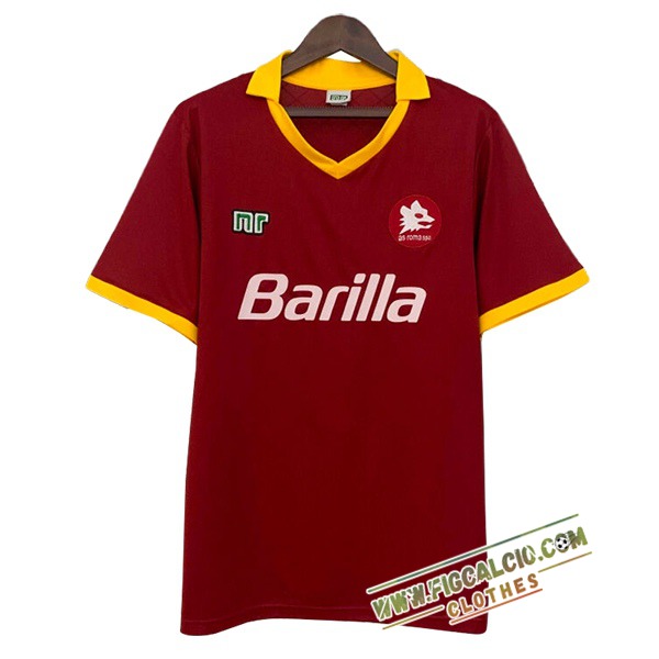 Maglie Calcio AS Roma Retro Prima 1989/1990