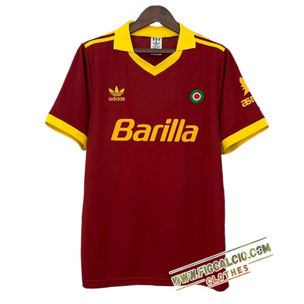 Maglie Calcio AS Roma Retro Prima 1991/1992