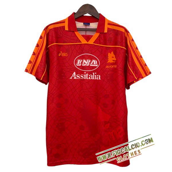 Maglie Calcio AS Roma Retro Prima 1995/1996