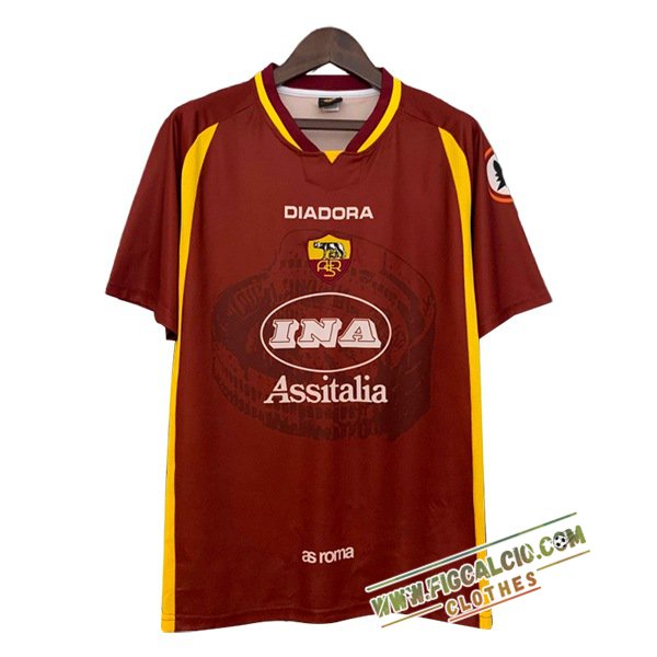 Maglie Calcio AS Roma Retro Prima 1997/1998