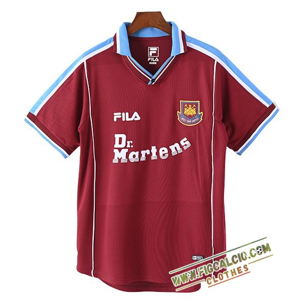 Maglie Calcio West Ham Retro Prima 1999/2001