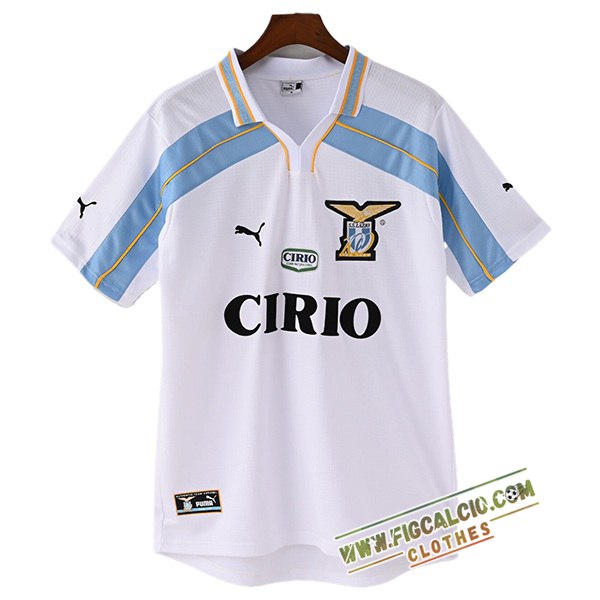 Maglie Calcio SS Lazio Retro 100th Anniversary Edition Bianco