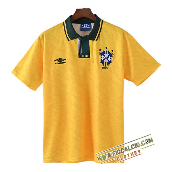 Maglie Calcio Brasile Retro Prima 1991/1993