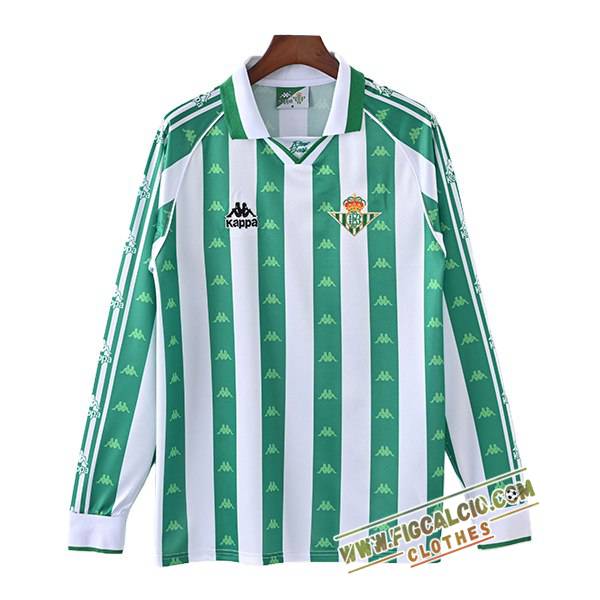 Maglie Calcio Real Betis Retro Prima Manica Lungas 1991/1993