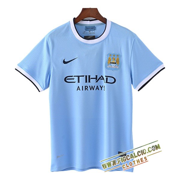 Maglie Calcio Manchester City Retro Prima 2013/2014