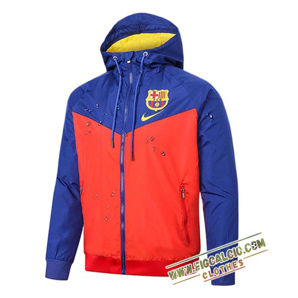 Giacca A Vento FC Barcellona Rosso/Blu 2025/2026