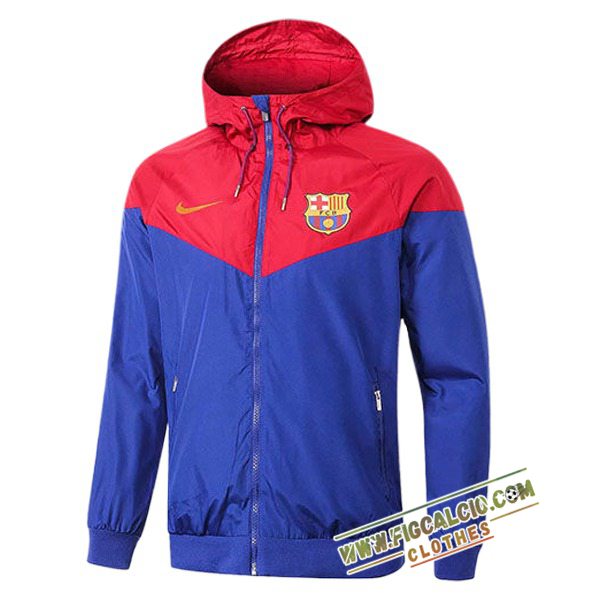 Giacca A Vento FC Barcellona Blu/Rosso 2025/2026