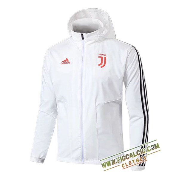 Giacca A Vento Juventus Bianco/Nero 2025/2026