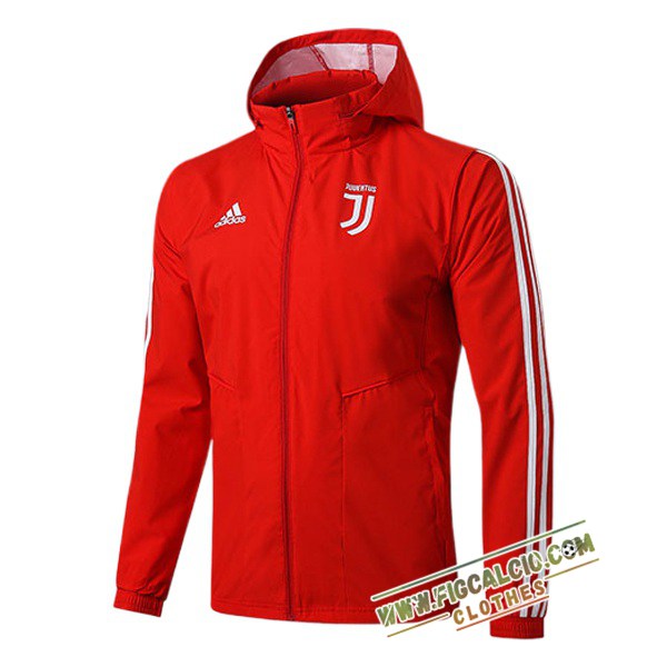 Giacca A Vento Juventus Rosso/Bianco 2025/2026