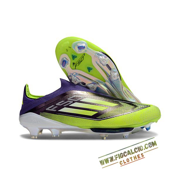 Adidas Scarpe Da Calcio F50+ FG Verde/Nero/viola
