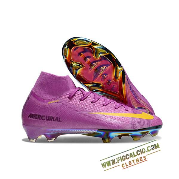 Nike Scarpe Da Calcio Air Zoom Mercurial Superfly IIX Elite FG viola/Giallo