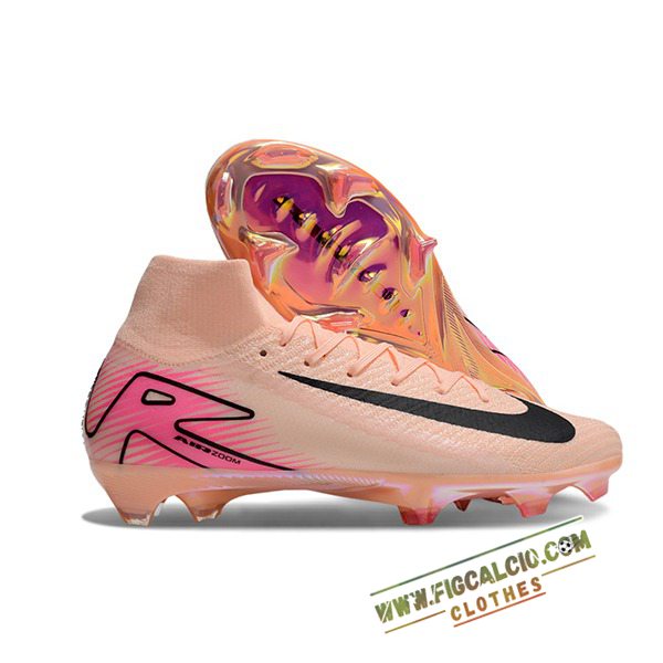 Nike Scarpe Da Calcio Air Zoom Mercurial Superfly IIX Elite FG Rosa/Nero