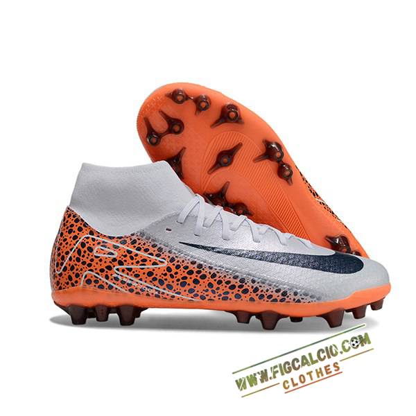 Nike Scarpe Da Calcio Mercurial Superfly 10 Academy Grigio/Arancia/Nero