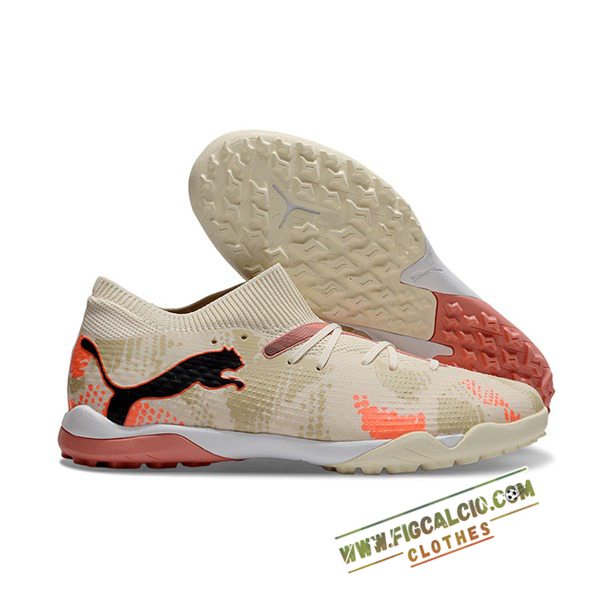 PUMA Scarpe Da Calcio FUTURE 7 ULTIMATE TF Beige/Arancia