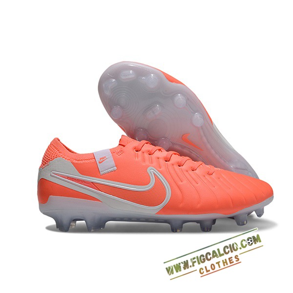 Nike Scarpe Da Calcio Tiempo Legend X Elite FG Arancia/Grigio