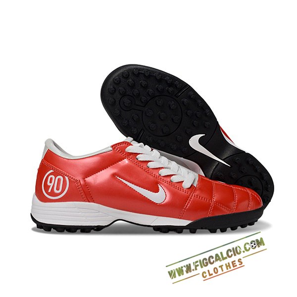 Nike Scarpe Da Calcio T90 TF Rosso/Bianco