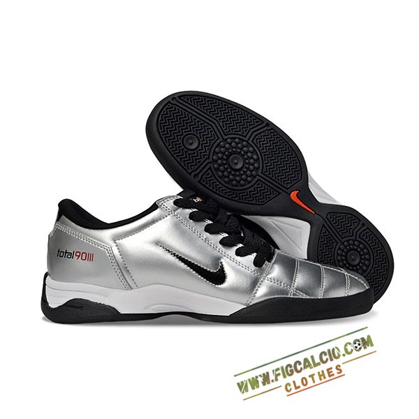 Nike Scarpe Da Calcio T90 IC Grigio/Nero -02