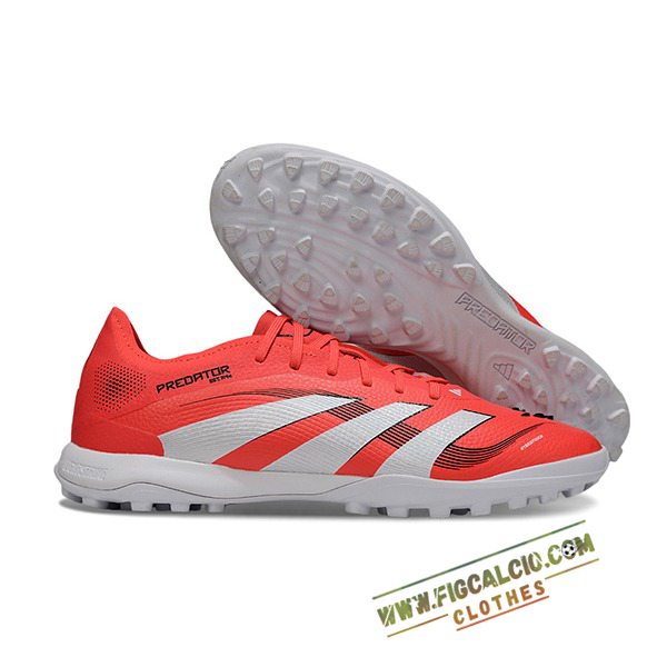 Adidas Scarpe Da Calcio PREDATOR 25 ELITE TF BOOTS Arancia/Bianco