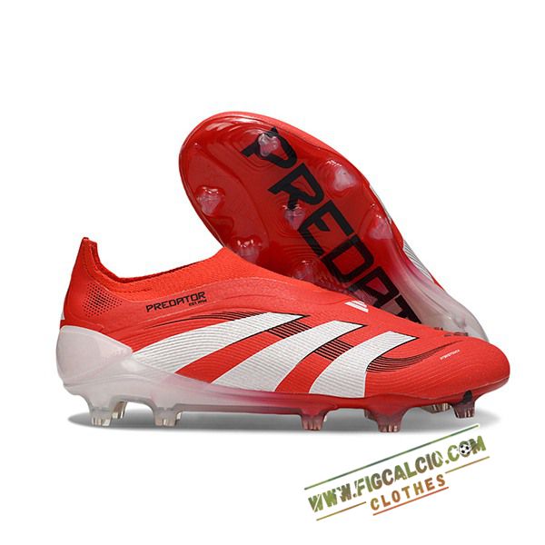 Adidas Scarpe Da Calcio 25 Predator Elite LL FG Arancia/Bianco