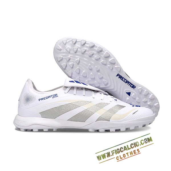 Adidas Scarpe Da Calcio PREDATOR LEAGUE FT TURF Bianco/Grigio/Blu