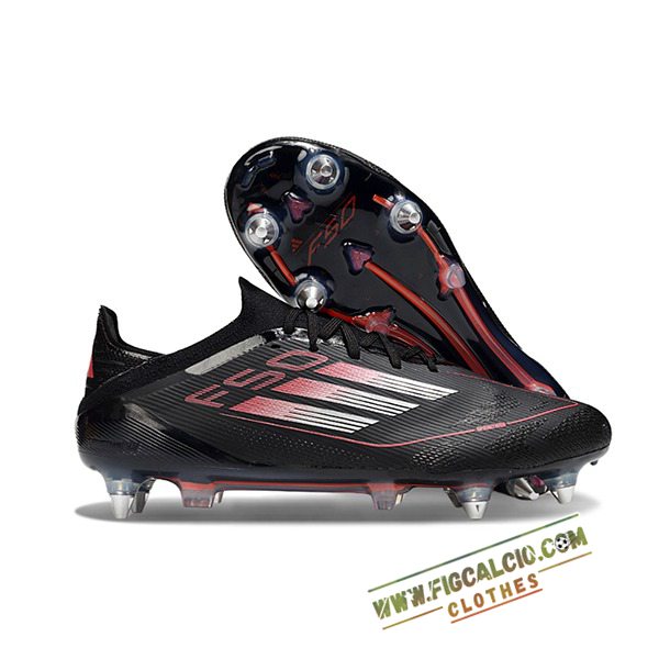 Adidas Scarpe Da Calcio F50 Elite SG Nero/Rosso/Bianco