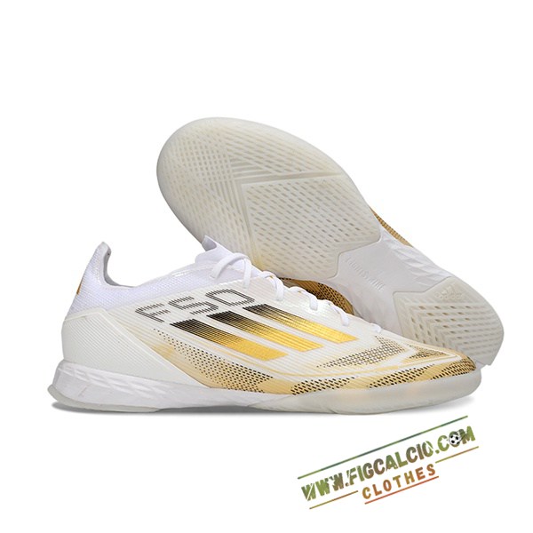 Adidas Scarpe Da Calcio F50 PRO IC Bianco/Giallo