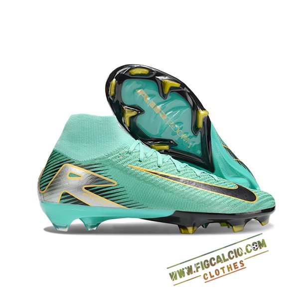 Nike Scarpe Da Calcio Air Zoom Mercurial Superfly IIX Elite FG Verde/Nero