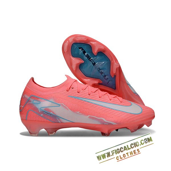 Nike Scarpe Da Calcio AIR Zoom Mercurial Vapor 16 Elite XXV FG Rosa/Beige/Blu